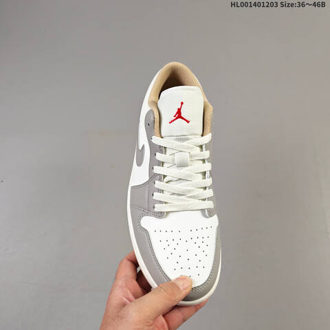 Air Jordan 1 Low Sail AIR JORDAN 1 Aj1 Lifestyle (BS-67558)