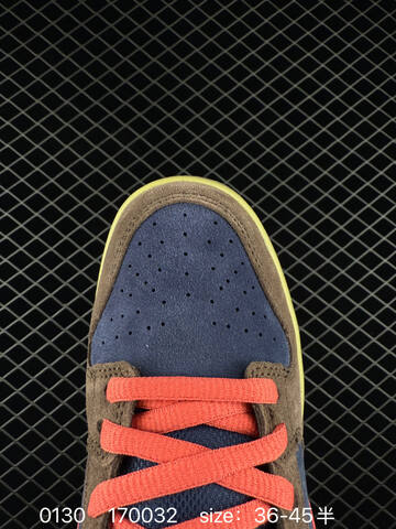 Nike SB Dunk Low Brown Navy Pink EU 36-45 Skate - Unisex (BS-72882)