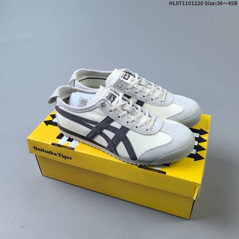 Onitsuka Tiger Mexico 66 SD Cream White Light Gray EU 36-45 Sneaker Casual Sneakers - Unisex (BS-69136)