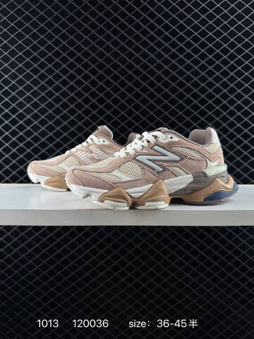 New Balance 9060 Beige White Brown Navy EU 36-45 Sneaker - Unisex (BS-82728)