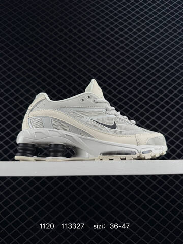 Nike Shox Ride 2 SP x Supreme Gray Black Red White EU 36-47 Lifestyle - Unisex (BS-74097)