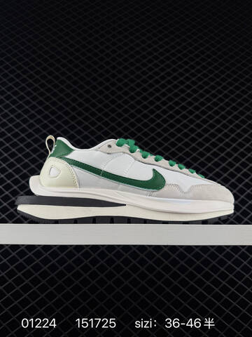 Nike Sacai x VaporWaffle White Green And Navy Blue EU 36-46 Lifestyle - Unisex (BS-72986)
