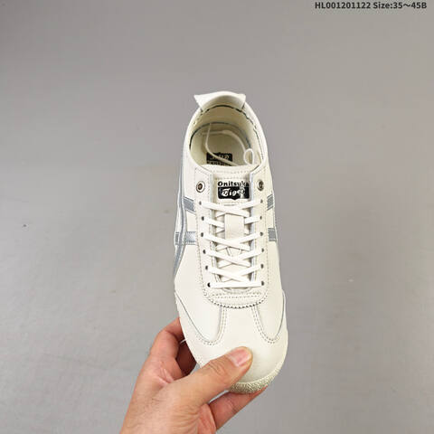 Onitsuka Tiger Mexico 66 SD Cream White Silver EU 35-45 Sneaker Casual Sneakers Unisex BS-69248
