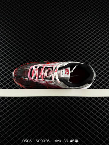Nike Initiator Black White Gray Red 36-45 Running - Unisex (BS-71671)