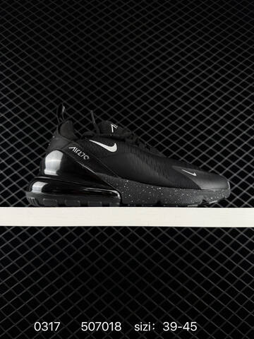 Nike Air Max 270 Black Blue EU 39-45 Lifestyle - Unisex (BS-72627)