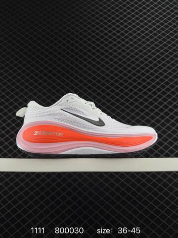 Nike Vomero Plus White Black With Neon Orange-pink ZoomX And Green Red Alternate Colorways EU 36-45 Running - Unisex (BS-74257)