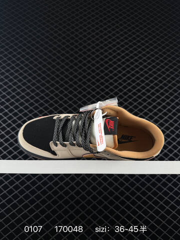 Nike Dunk SB Low Beige Black Gum With Red Blue And Tan Accents EU 36-45 Skate - Unisex (BS-73277)