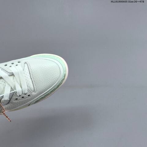 Jordan Air Jordan 3 Retro Sail And Jade Aura EU 36-47 Basketball - Unisex (BS-65802)