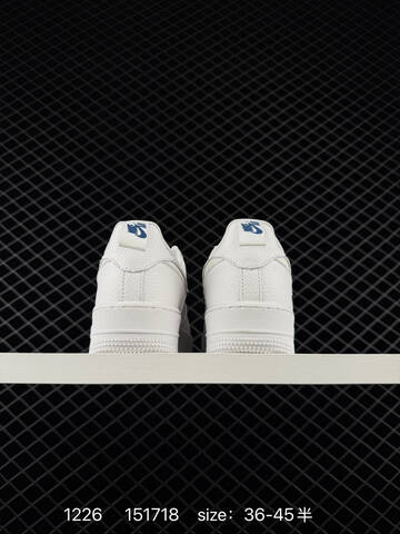 Nike Air Force 1 07 White Iridescent Blue EU 36-45 5 Lifestyle - Unisex (BS-73465)