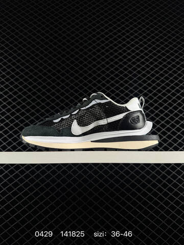 Nike VaporWaffle Sacai Summit White University Red-Black And Black White EU 36-46 Lifestyle - Unisex (BS-71777)