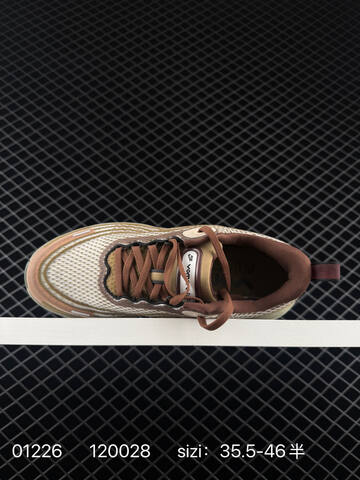 Nike Vomero Plus Brown White Beige 35 5-46 5 Running - Unisex (BS-72955)