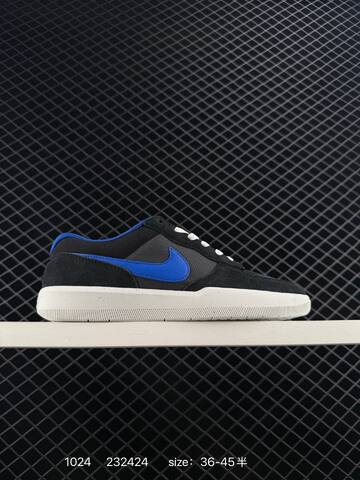 Nike SB Force 58 Black Blue White 36-45 Skate - Unisex (BS-74613)