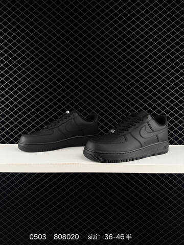 Nike Air Force 1 07 Low Black EU 36-46 Lifestyle - Unisex (BS-71717)