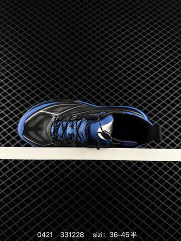 HOKA ONE ONE Stinson 7 Black Blue Silver EU 36-45 Running Shoe Running Sneakers - Unisex (BS-86252)