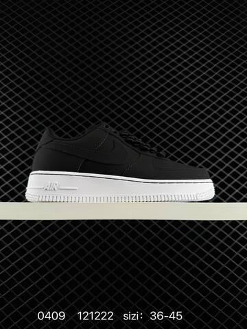 Nike Air Force 1 07 Multiple Colorways All Black Upper With White Midsole And White Laces All White With Cream Laces Black Upper With White Midsole And Black Laces EU 36-45 Lifestyle - Unisex (BS-72218)