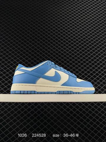 Nike SB Dunk Low Multi-color Shown Black White Grey White Black Pink White And Blue White EU 36-46 5 Skate - Unisex (BS-74553)