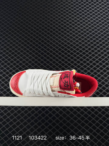 Nike Blazer Low 77 Jumbo DQ1470-140 White Red EU 36-45 5 Lifestyle - Unisex (BS-74081)