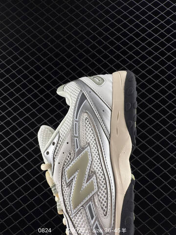 New Balance 204L Silver White Cream Light Green Black EU 36-45 Sneaker - Unisex (BS-82924)