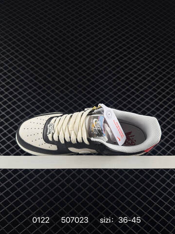 Nike Air Force 1 07 Low Black White Red EU 36-45 Lifestyle - Unisex (BS-73038)
