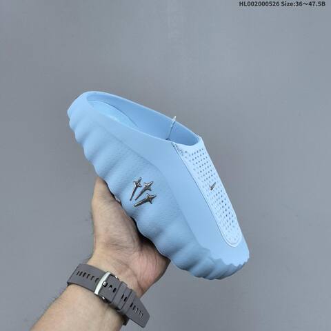 Nike Nocta x Nike Mind 001 Slide Light Blue Gunmetal EU 36-47 5 Slides - Unisex BS-60121
