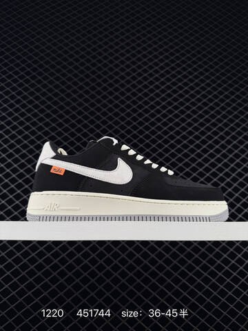 Nike Air Force 1 Low Black White Sail EU 36-45 5 Lifestyle - Unisex (BS-73570)
