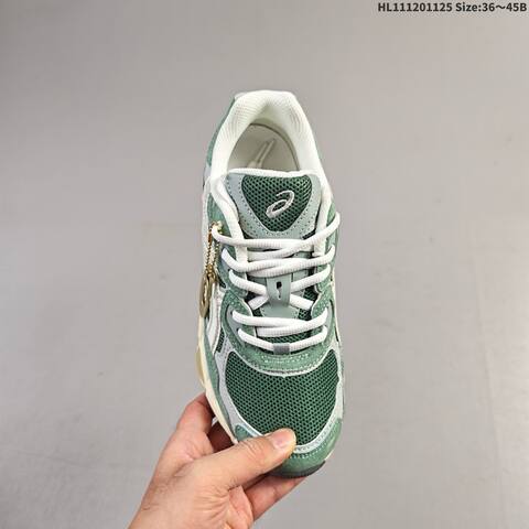 ASICS GEL-NYC Green Grey Cream White EU 36-45 Sneaker Casual Sneakers - Unisex (BS-69229)