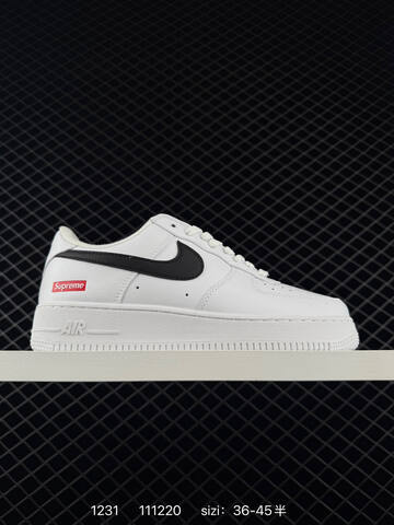 Nike Air Force 1 07 Black White And White Black EU 36-45 Lifestyle - Unisex (BS-73368)