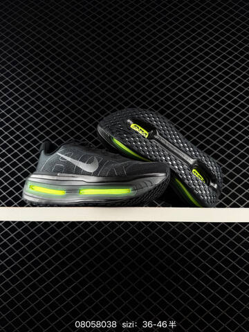 Nike Air Zoom Pegasus Premium Black Grey Neon Green EU 36-46 Running - Unisex (BS-69940)