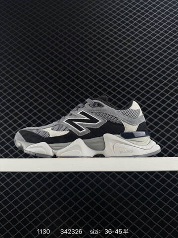 New Balance 9060 Grey Black Off White Navy EU 36-45 Sneaker - Unisex (BS-82537)