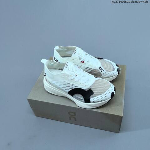 On Cloudboom Strike Neon Yellow Black White EU 36-45 Running Shoe Running Sneakers - Unisex (BS-69504)