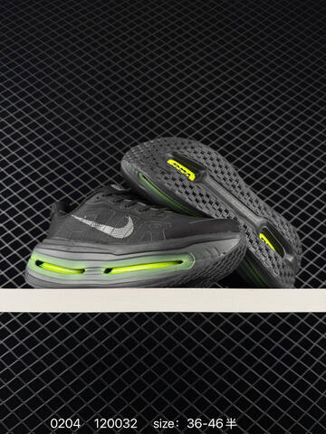 Nike Vomero Premium Black Grey With Neon Green Accents EU 36-46 Running - Unisex (BS-72827)