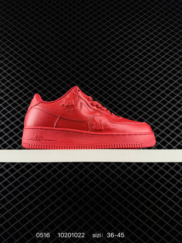 Nike Air Force 1 07 White Red Black EU 36-45 Skate - Unisex (BS-71415)