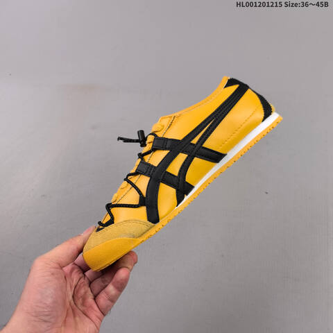 Onitsuka Tiger Mexico 66 Yellow Black Beige EU 36-45 Sneaker Casual Sneakers Unisex BS-69150
