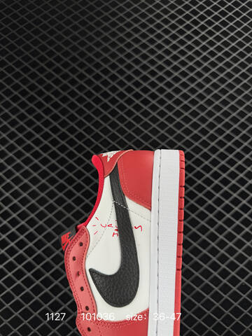 Jordan Air Jordan 1 Low OG SP Travis Scott x Fragment White Red Black EU 36-47 Sneaker - Unisex BS-80176