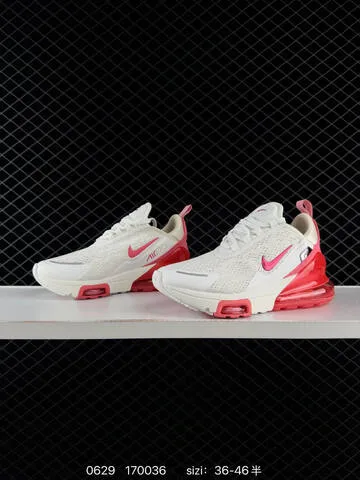 Nike Air Max 270 White Pink Red EU 36-46 Running Shoe - Unisex BS-70523