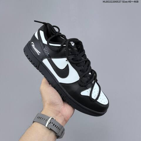Nike SB Dunk Low Retro DIY Kinetic Black White EU 40-46 Skate Shoe - Men s BS-60085