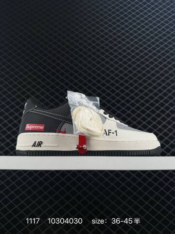 Nike Air Force 1 07 White Black Grey Red Navy EU 36-45 5 Lifestyle - Unisex (BS-74157)