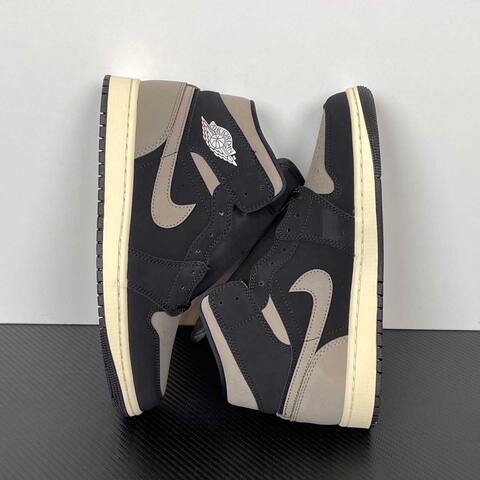 Jordan Air Jordan 1 Mid SE IB7110-002 Black Grey Cream White Sneaker BS-87184