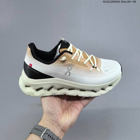 On Running Cloudtilt Off White Beige Burgundy EU 36-46 Running Shoe Running Sneakers - Unisex (BS-69587)