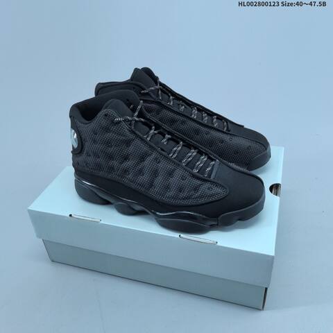 Air Jordan 13 Retro High Black Cat 3M AIR JORDAN 13 Aj13 Lifestyle BS-66865