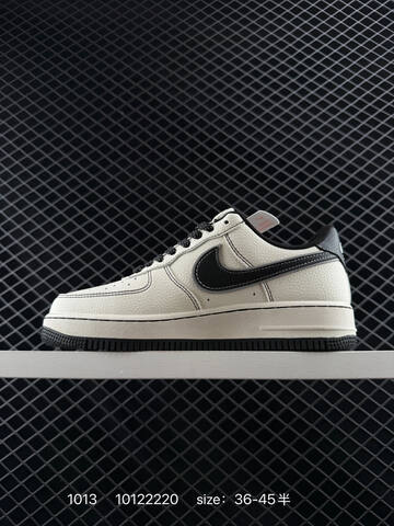 Nike Air Force 1 Off White Black EU 36-45 Sneaker - Unisex BS-80527