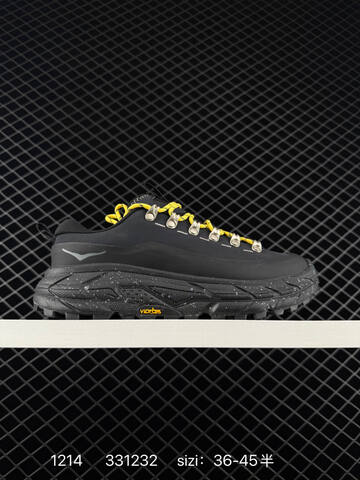 HOKA ONE ONE Tor Summit Brown Black Yellow EU 36-45 Trail Shoe Trail Running Sneakers - Unisex (BS-86355)