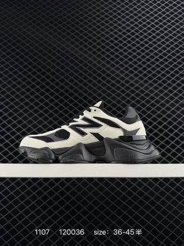 New Balance 9060 U9060IAB Black Off White Grey EU 36-45 Sneaker - Unisex (BS-82615)