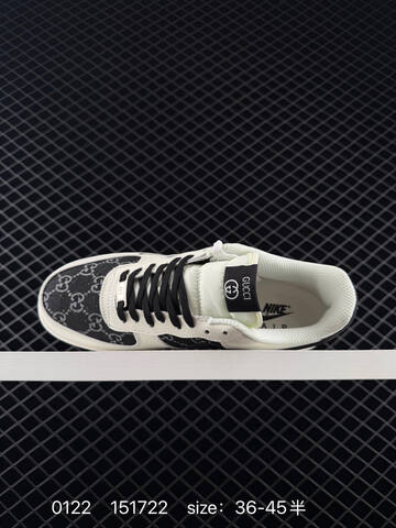 Nike Air Force 1 07 Black White EU 36-45 Casual - Unisex (BS-73024)