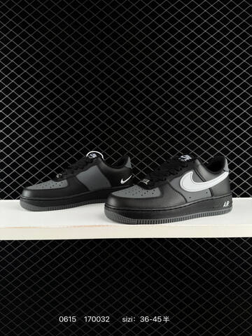 Nike Air Force 1 07 LV8 IR1475-010 Black Grey White EU 36-45 Skate - Unisex (BS-70763)