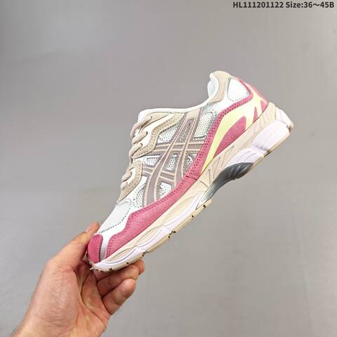 ASICS GEL-NYC White Silver Beige Pink EU 36-45 Running Shoe Running Sneakers Unisex BS-69245