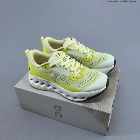 On Running Cloudsurfer Trail 2 Light Grey Bright Blue Black EU 36-45 Trail Shoe Trail Running Sneakers - Unisex (BS-69701)