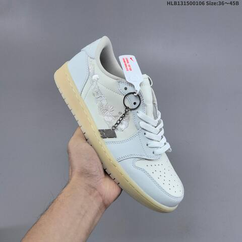 Jordan Air Jordan 1 Low OG White Cream EU 36-45 Basketball - Unisex (BS-67073)