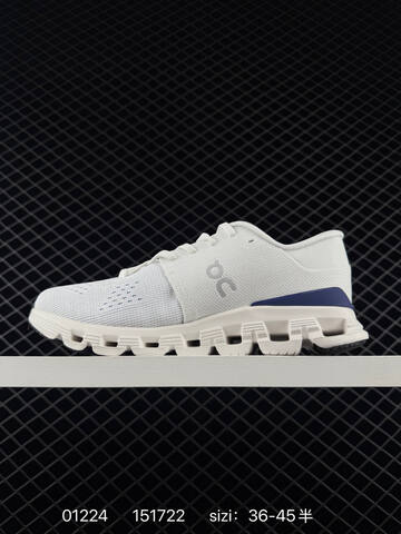 On Cloud X Cream White Orange Yellow EU 36-45 Running Shoe Running Sneakers - Unisex (BS-85409)