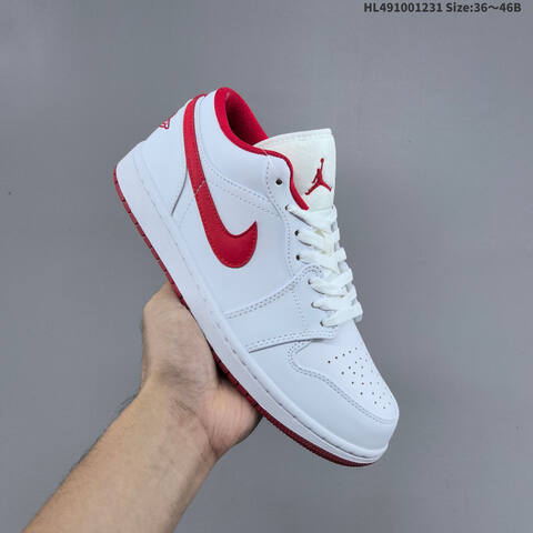 Jordan Air Jordan 1 Low White Navy EU 36-46 Basketball - Unisex (BS-67162)